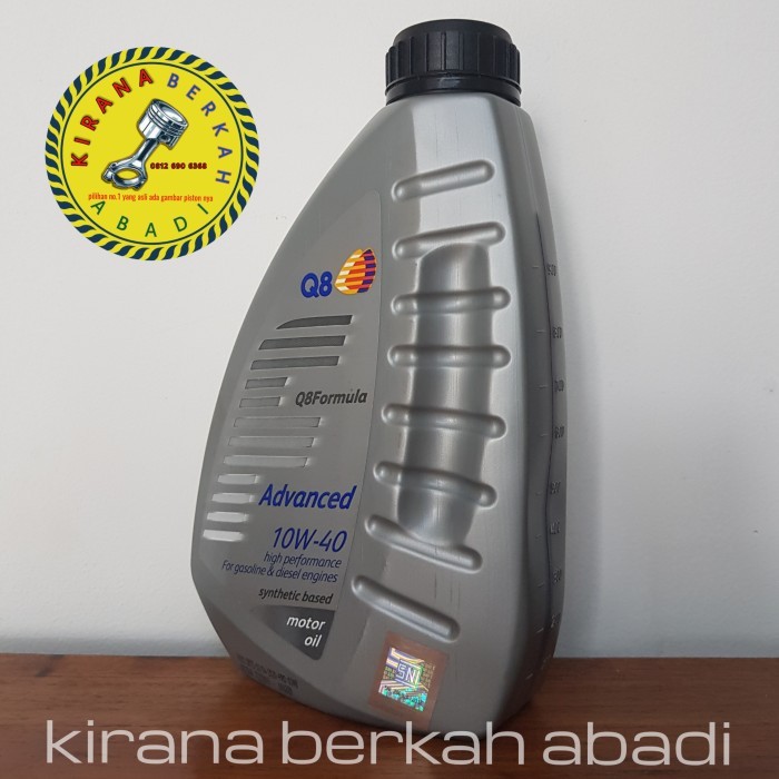 Q8 FORMULA ADVANCED 10W40 KEMASAN 1 LITER