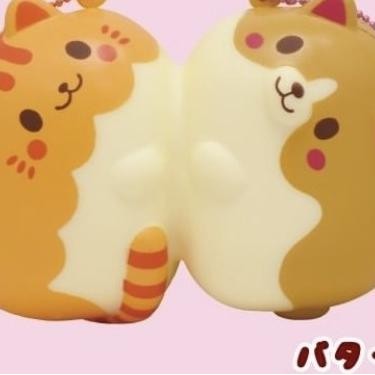 New Version Squishy Ibloom Wakepan Nyan Rainbow Chocolate Butter