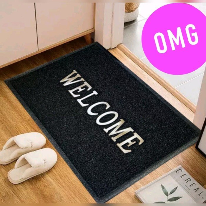 ~~~~~] Keset Welcome pvc motif bihun keset karpet pvc Welcome