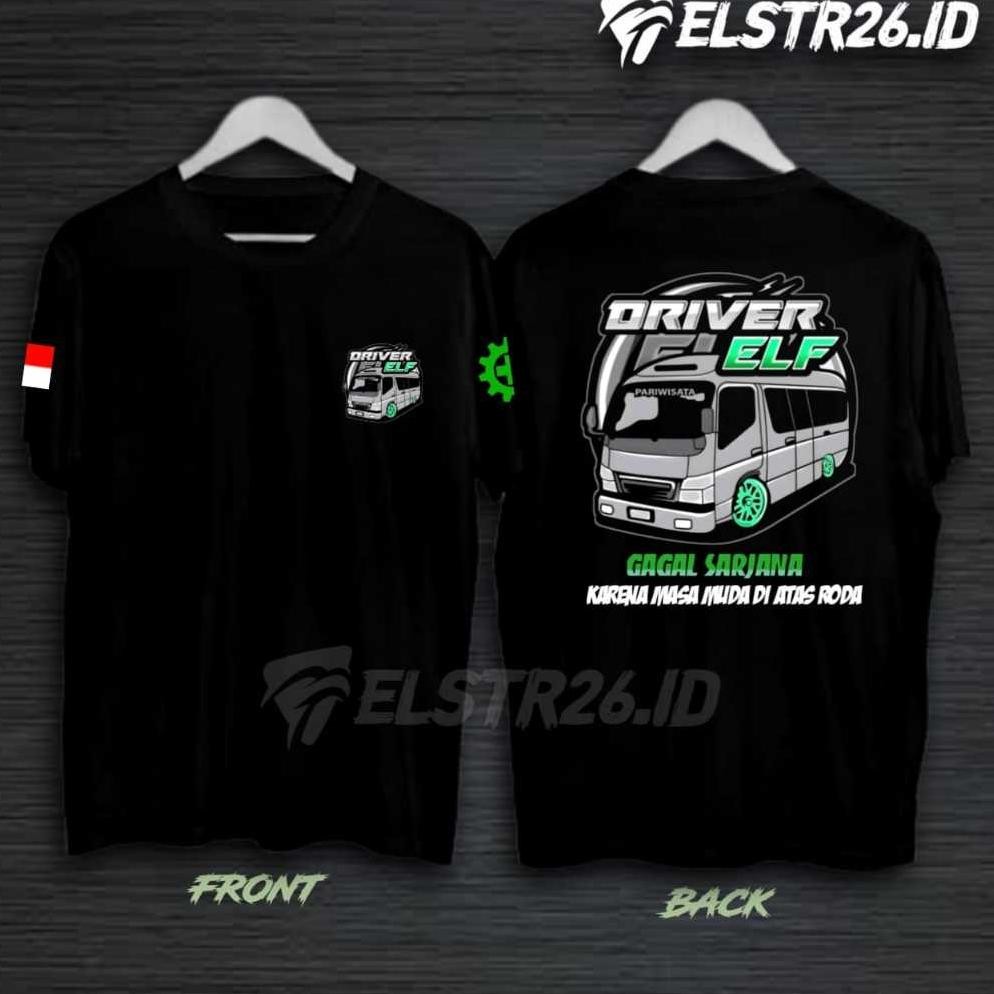 Promo Kaos Driver Elf Driver Muda Kaos Pesona Indonesia Baju Sopir Truck Pickup