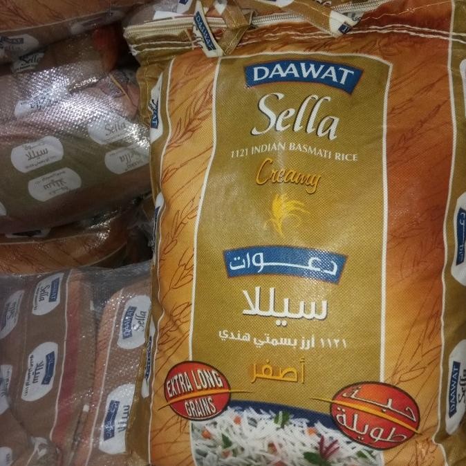

Beras Basmati Daawat creamy Asli India Kemasan Asli 5 Kilogram GBM