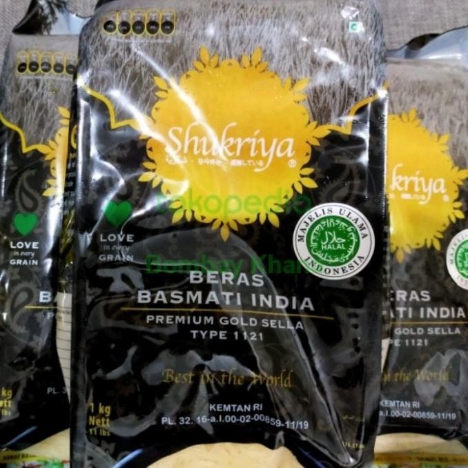 

Shukriya Beras Basmati India 10 pack khusus sameday GBM