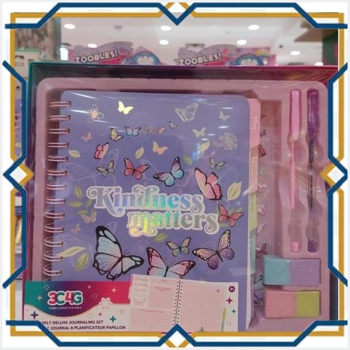 

[BAB] STATIONAY KINDNESS MATTER BUTTERFLY DELUXE JOURNALING SET 3C4G