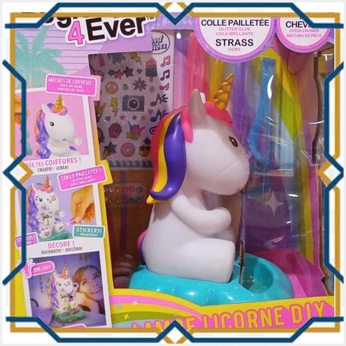 

[BAB] STYLE 4 EVER UNICORN LAMP 45 STICKERS 6+ ORIGINAL