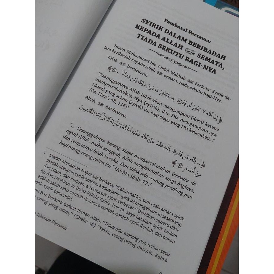 

BUKU Syarah Nawaqidhul Islam, Penjelasan Pembatal - Pembatal Keislaman SMD