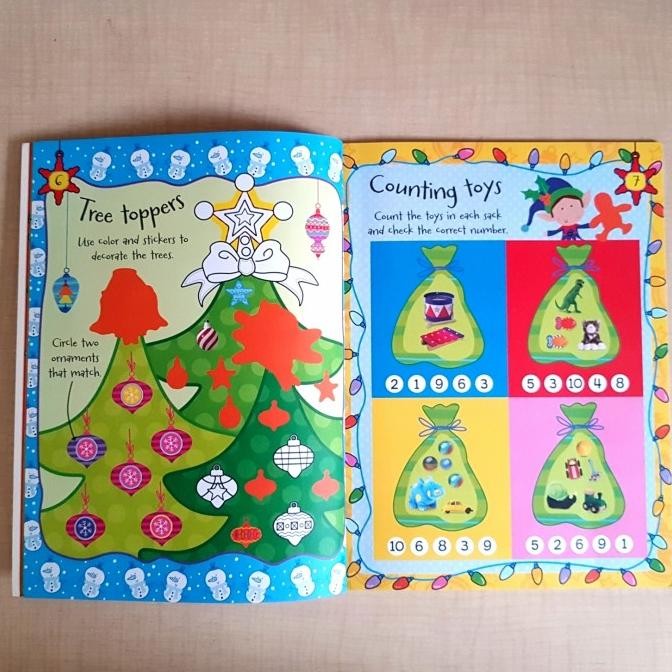 

Import - Snowy Christmas Xmas Sticker Activity Book - over 250 sticker RMBT