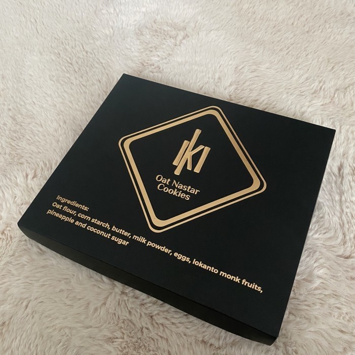 

Oat Nastar Cookies in the BOX / Oat Nastar tanpa terigu & gula