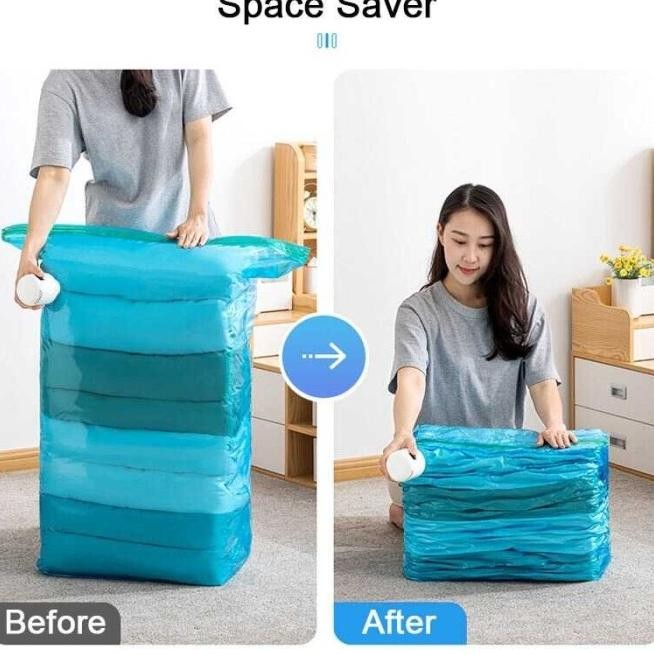 Pompa Vakum Elektrik Plastik Vacum Baju Travel Vaccum Bag Pakaian