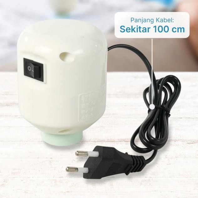 Pompa Vacuum Bag Elektrik Vakum Vacuum Baju Travel Portable