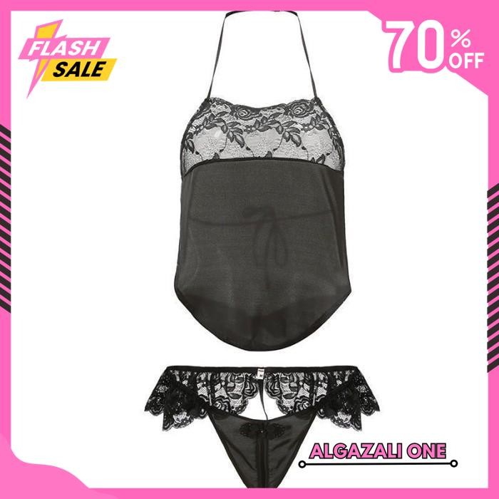SEXY LINGERIE WANITA SET SELEMPANG BABYDOLL LINGERIE DAN G STRING A SPECIAL HOT BY ALGAZALI ONE 