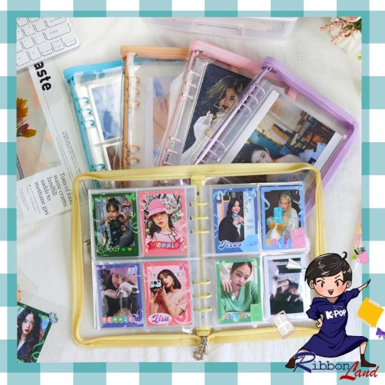 

Sale A5 Binder Zipper Resleting Pvc Glitter Berkualitas