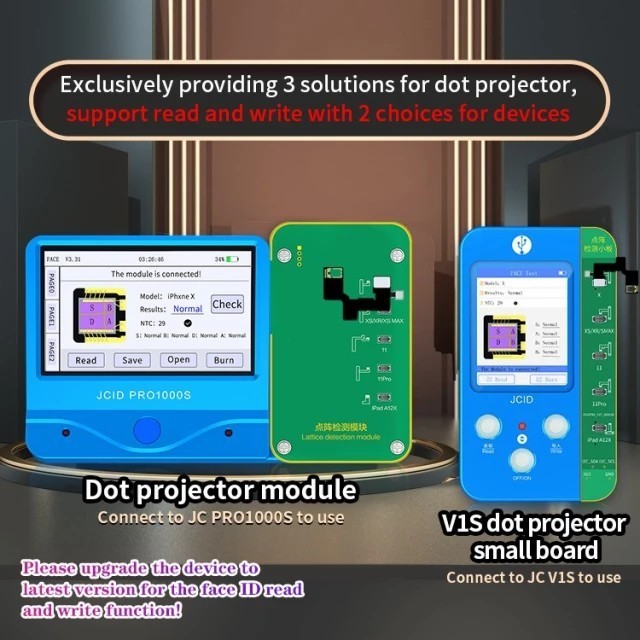 Jc dot projector / jc face id repair flexibel iphone x - xsmax