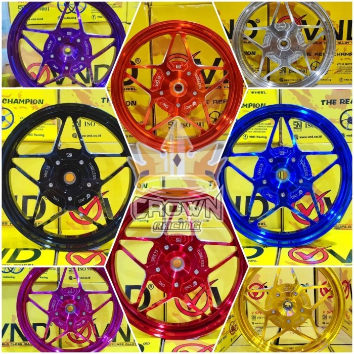 Velg VND Vspeed V Speed Bintang Gen2 V2 Beat / Scoopy / Genio / Vario