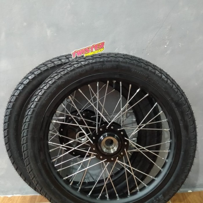 velg rossi rx king ring 18 tromol ori plus ban