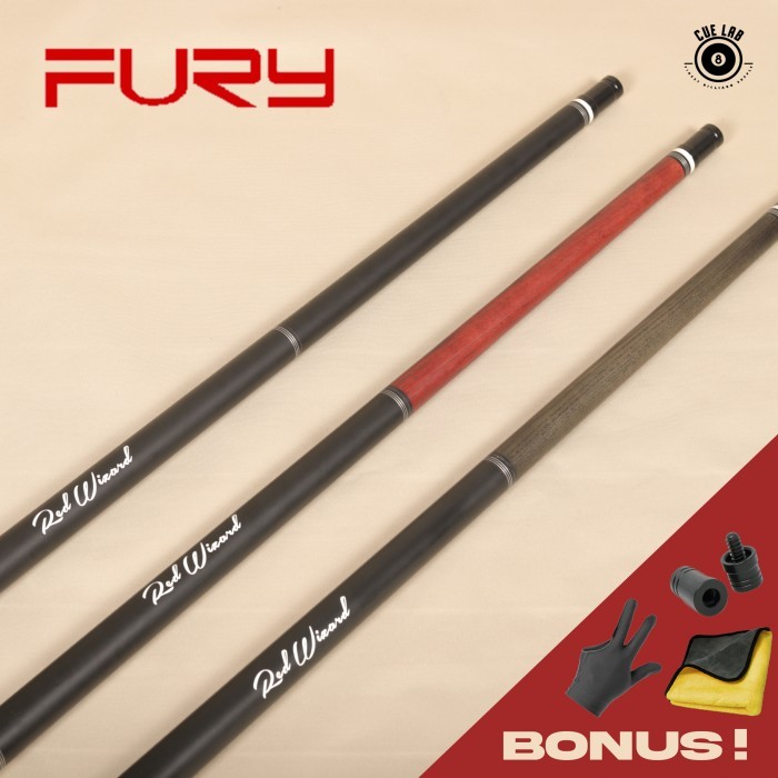 FURY RED WIZARD TEMPEST CUE STIK JUMPBREAK / FURY TEMPEST CUE