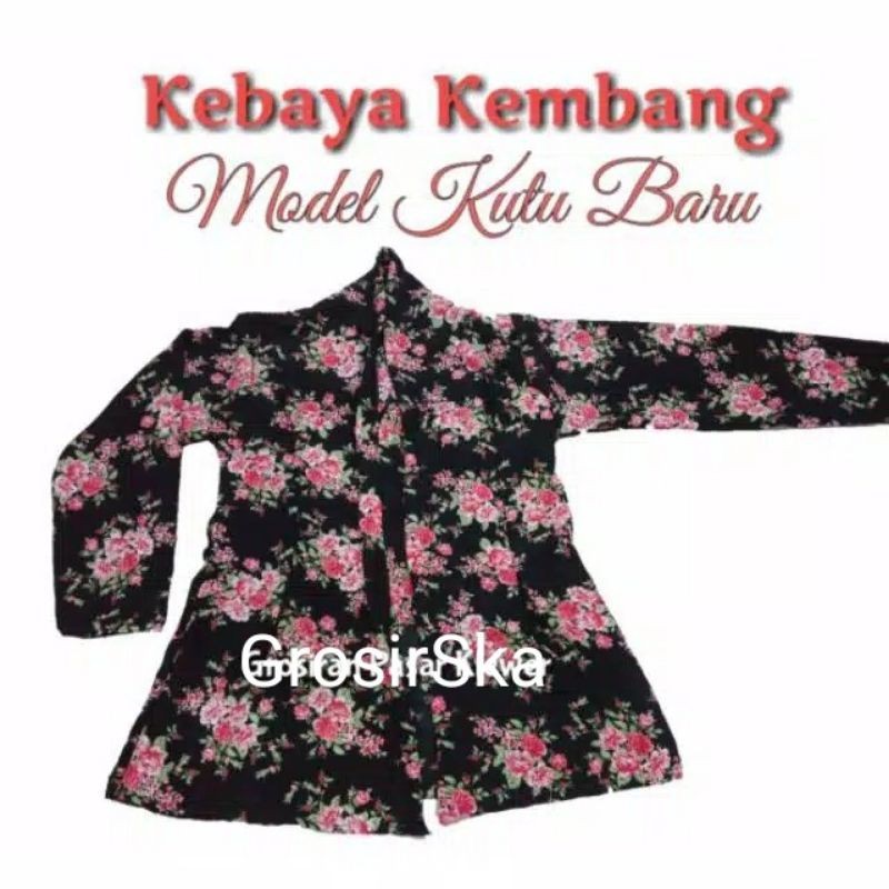 Kebaya Jawa Kebaya Kembang Model Kutu Baru