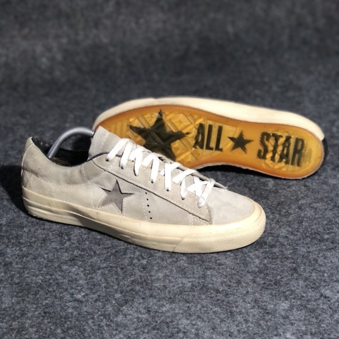 BEST DEAL CONVERSE ONE STAR X JOHN VARVATOS GREY SUEDE ORIGINAL