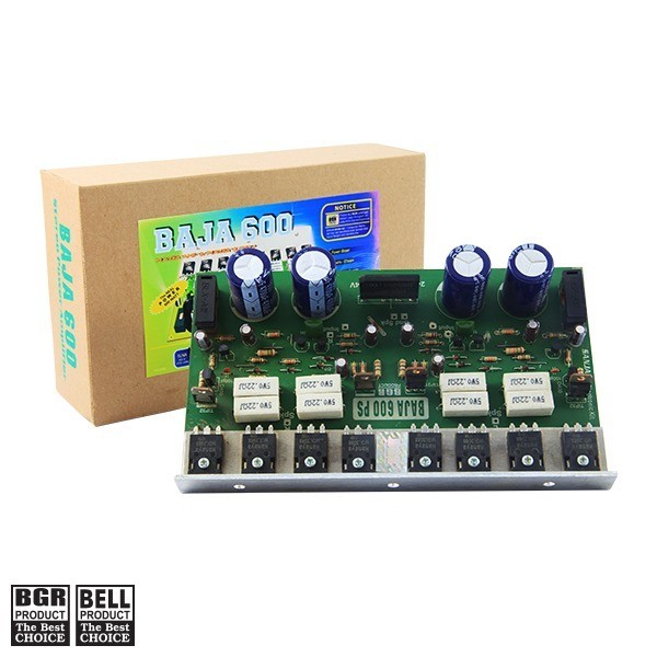 KIT POWER AMPLIFIER BAJA 600W STEREO BELL BGR