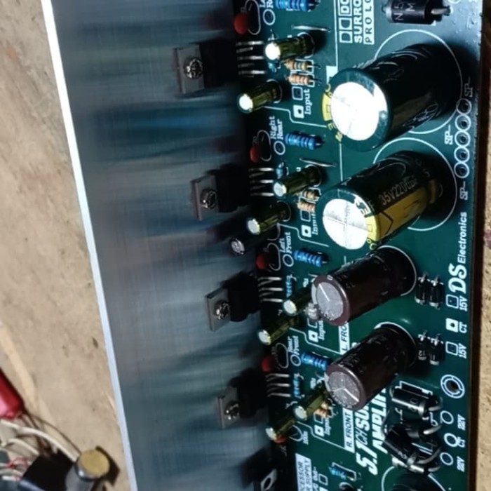 kit power amplifier 5.1ch home theatre murni