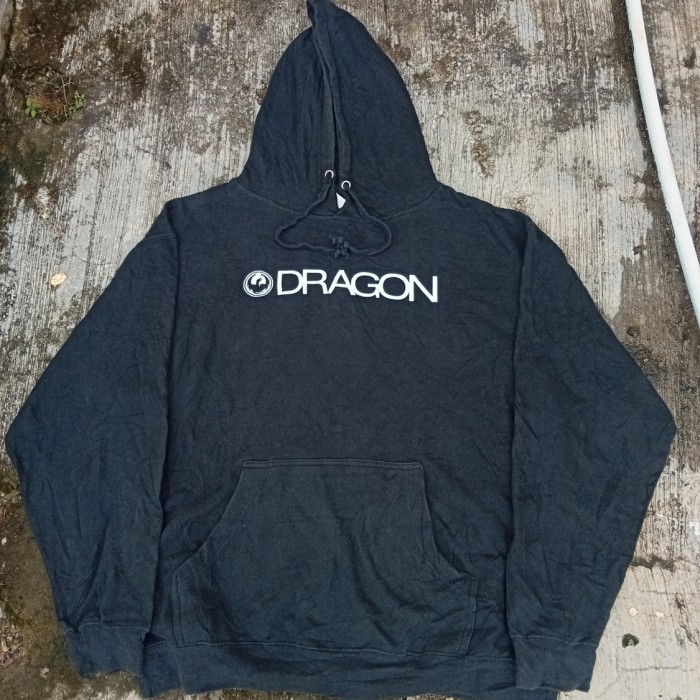 DRAGON SKATEBOARD BLACK HOODIE