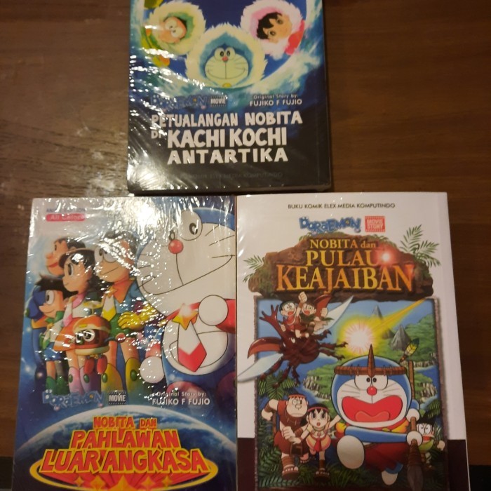 3 Komik Petualangan Doraemon Baru