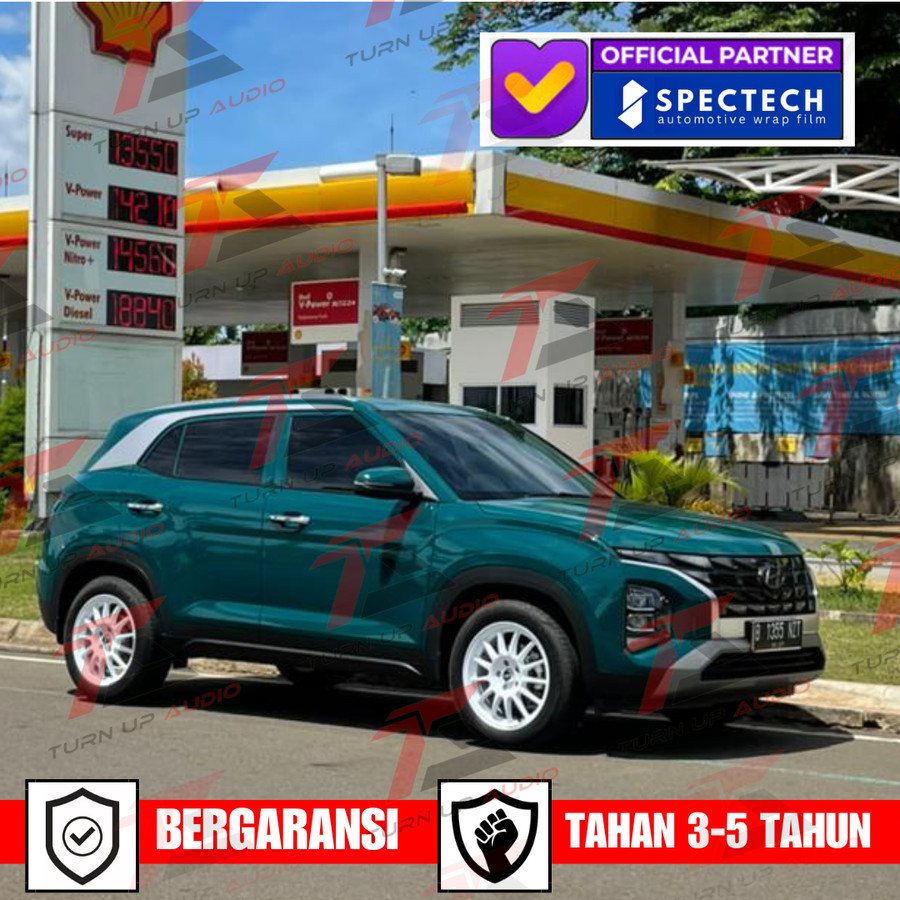 Wrapping Sticker mobil Premium spectech PET AUDI GREEN HELL garansi tahan lama stiker mobil wrap