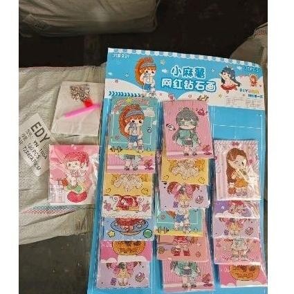 

hjg-7 Diamond painting Set 20pc Lembaran Teplak Lebar Termurah