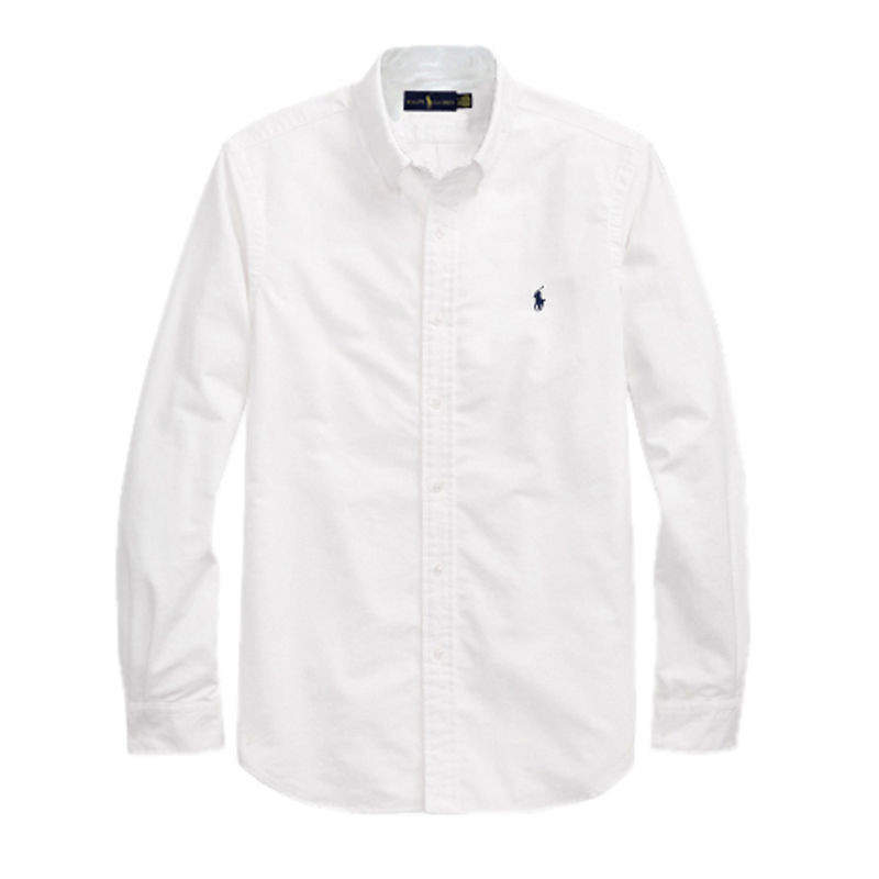 DTYH ❤❤[SIAP & STOK]❤❤Ralp- Lauren Musim Semi dan Musim Gugur Pria Paul Cotton Oxford Lengan Panjang