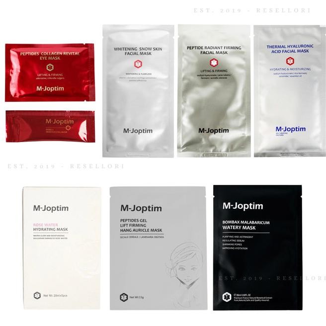 M-Joptim / Mjoptim Face & Eye Mask - Masker Wajah & Mata (Satuan)