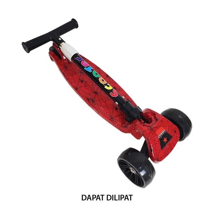 sekuter kickboard mainan sekuter anak sekuter roda3 E88A