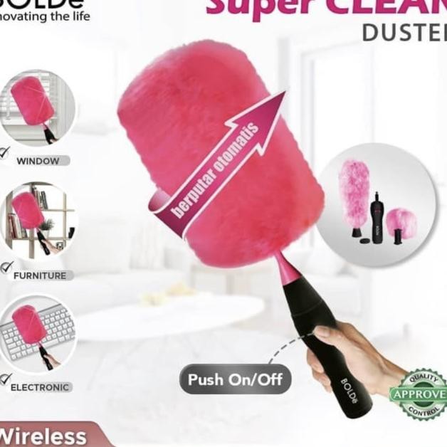 Bolde Clean Duster - Kemoceng Elektrik - Pembersih Debu