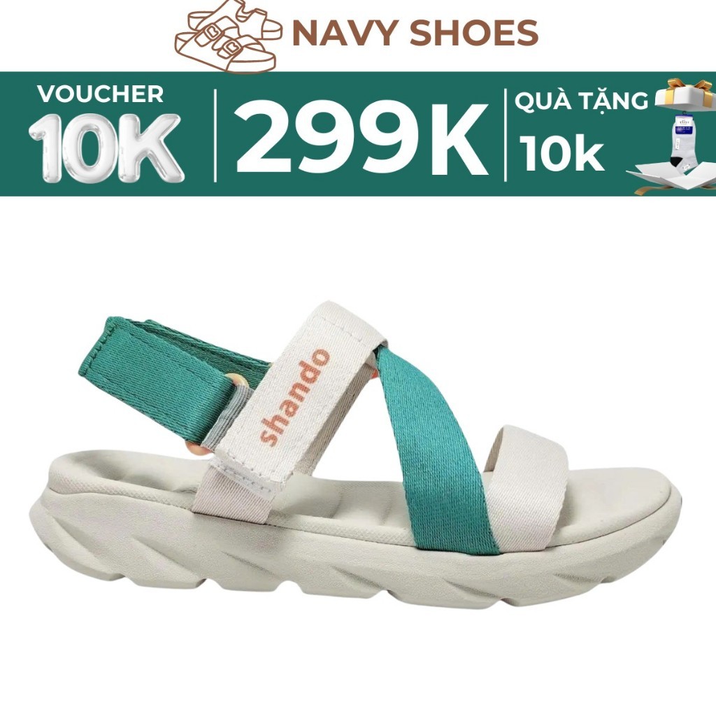 Sandal 3-Segmen Shando F6 Spost, Sandal Sekolah (Berbagai Warna) untuk Kerja, Jalan-jalan, Pergi ke 