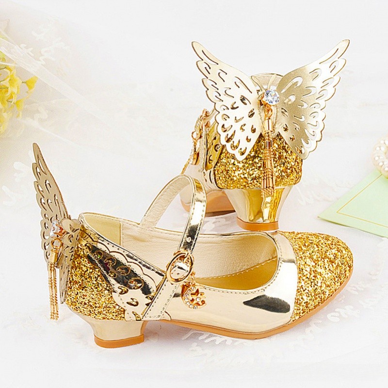 Sepatu Putri Anak Perempuan Kecil Sepatu Sol Lembut Sepatu Kulit Anak Perempuan Sepatu Hak Tinggi Kr