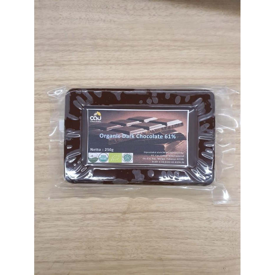 

Cau Chocolates - Organic Dark Chocolate Couverture 250 Gr (Dcc 250 Gr)