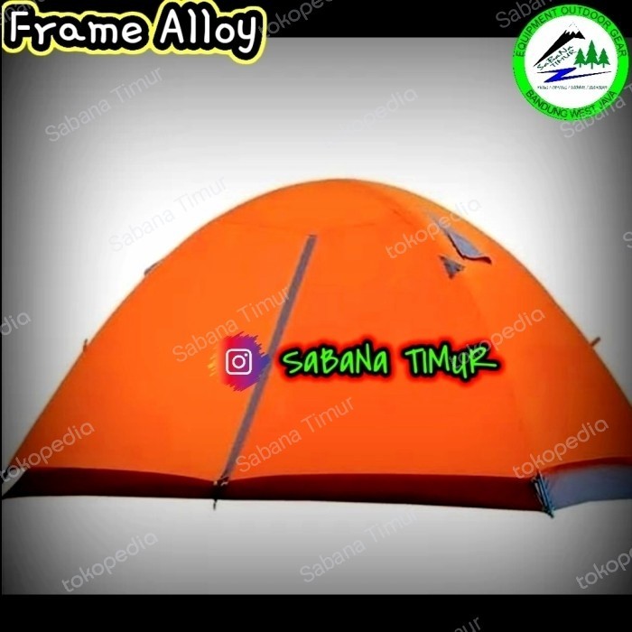 SALE Tenda Alloy 2p Compass / Tenda ultralight - ORANGE