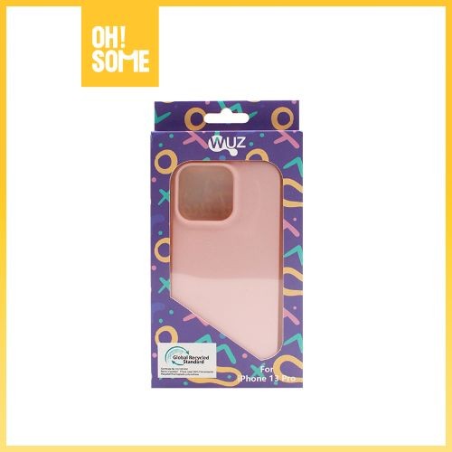 OHSOME - WUZ Iphone Case 12/13 Pro Casing Iphone TPU Matte 12/13 Pro Warna Rosie / Mint / Lilac / Li