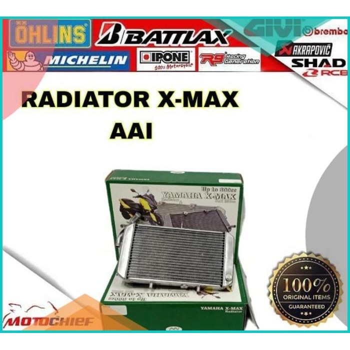 Radiator Racing AAI Yamaha XMAX Cooling Expert Full Aluminium Origina