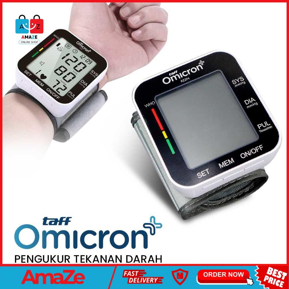 Digital Pengukur Tekanan Darah Bahasa Indonesia - RZ-204