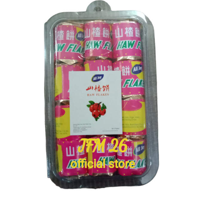 

Bya - All Joy Haw Flakes Mika Isi 12 (216 Gr)