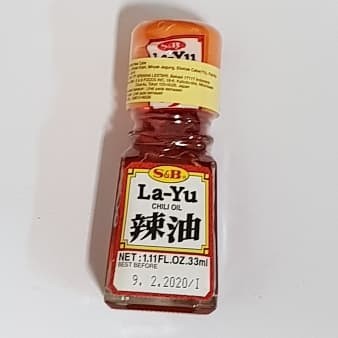 

Bya - S&B La-Yu Chili Oil 33Ml