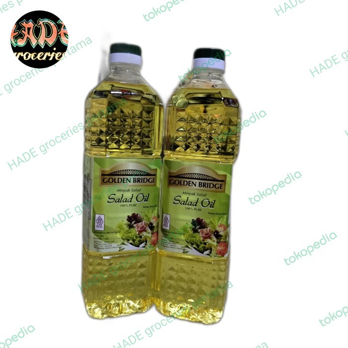 

Bya - Salad Oil Golden Bridge 1Lt Pure Minyak Salad Malaysia Halal