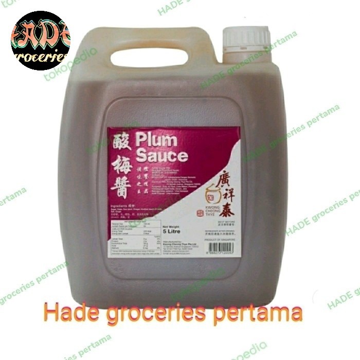 

Bya - Plum Sauce Kct 5Lt Kwong Cheong Thye Singapore