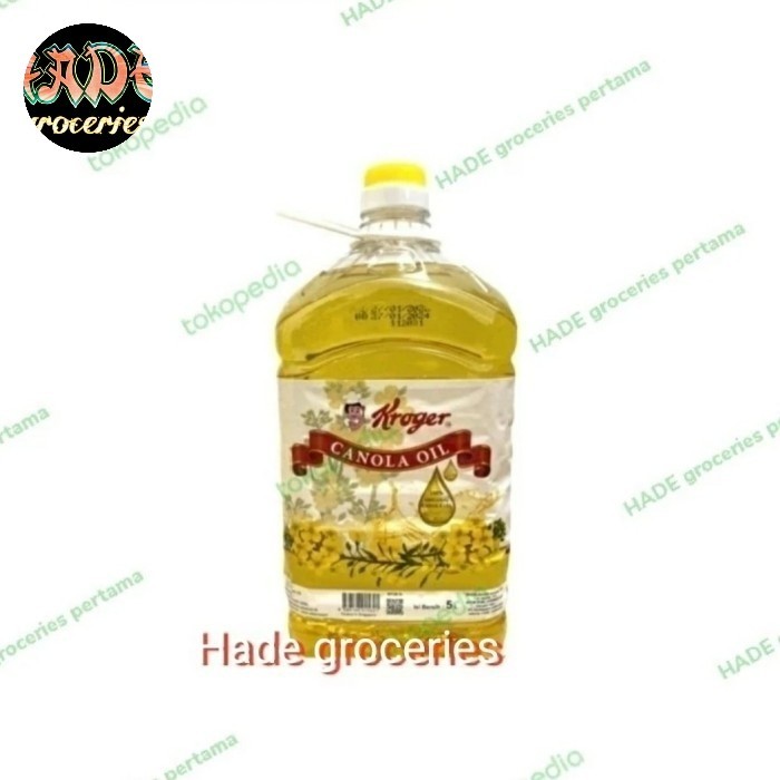 

Bya - Canola Oil Kroger 5Lt Minyak Bunga Canola