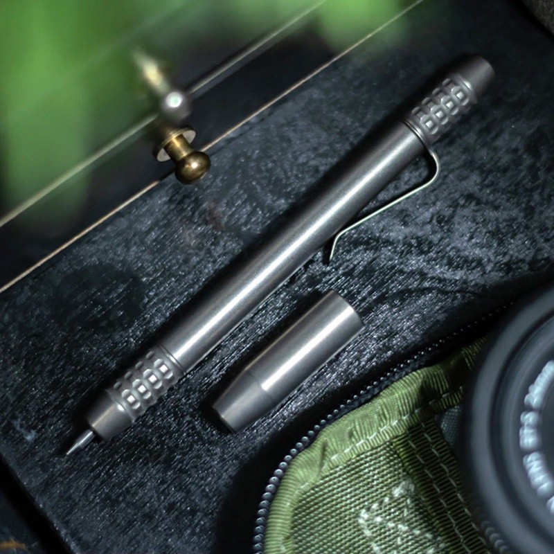 

CNEDC Pena Gel Aloi Titanium Tutup Magnetik Pena Isi Ulang G5 G7 Universal |69520618|