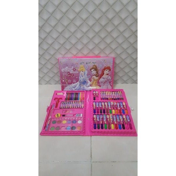 

Crayon Set koper isi 86 pcs Komplit Untuk Mewarnai Mengambar kado anak