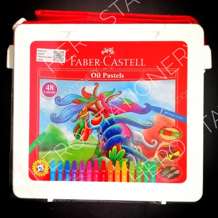 

Krayon faber-castell set 48 warna