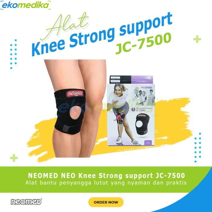 NEOMED NEO Knee Strong support JC-7500 / Deker Lutut / Perekat Lutut