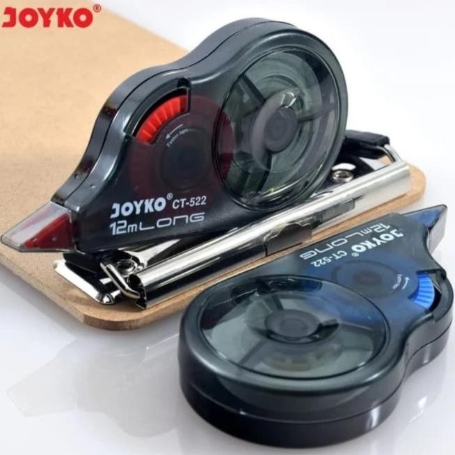 

Correction Tape / Pita Koreksi Joyko Ct-522 Per Pak / Dus / 12 Pcs