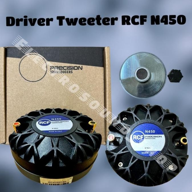 DRIVER TWEETER RCF N450 MODEL DRAT GRADE AAA ORIGINAL DAN TERPERCAYA
