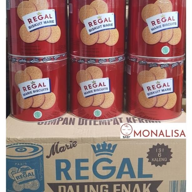 

Marie Regal Biscuits Kaleng 550 Gr | Biskuit Marie Regal Kaleng 550Gr